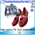 Red PVC Crystal flat shoes sandals mold